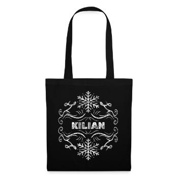 First name Kilian - Tote Bag - black - Front