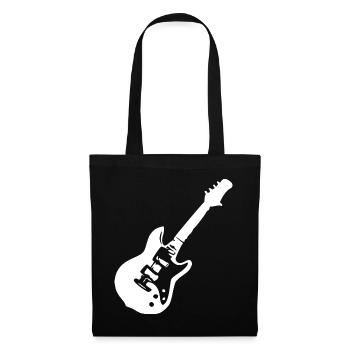 Guitar Music Gift Guitarist - Tote Bag - black - Front