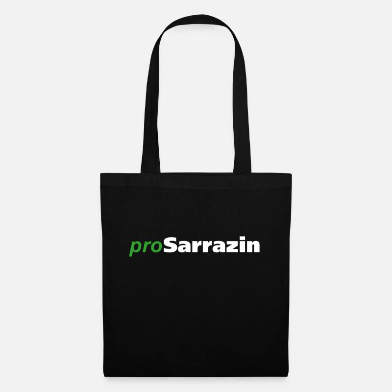 proSarrazin - Stoffbeutel - Schwarz