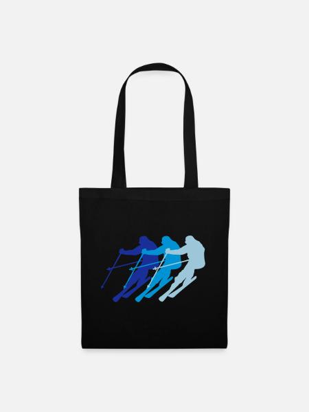 ski - Tote Bag - black