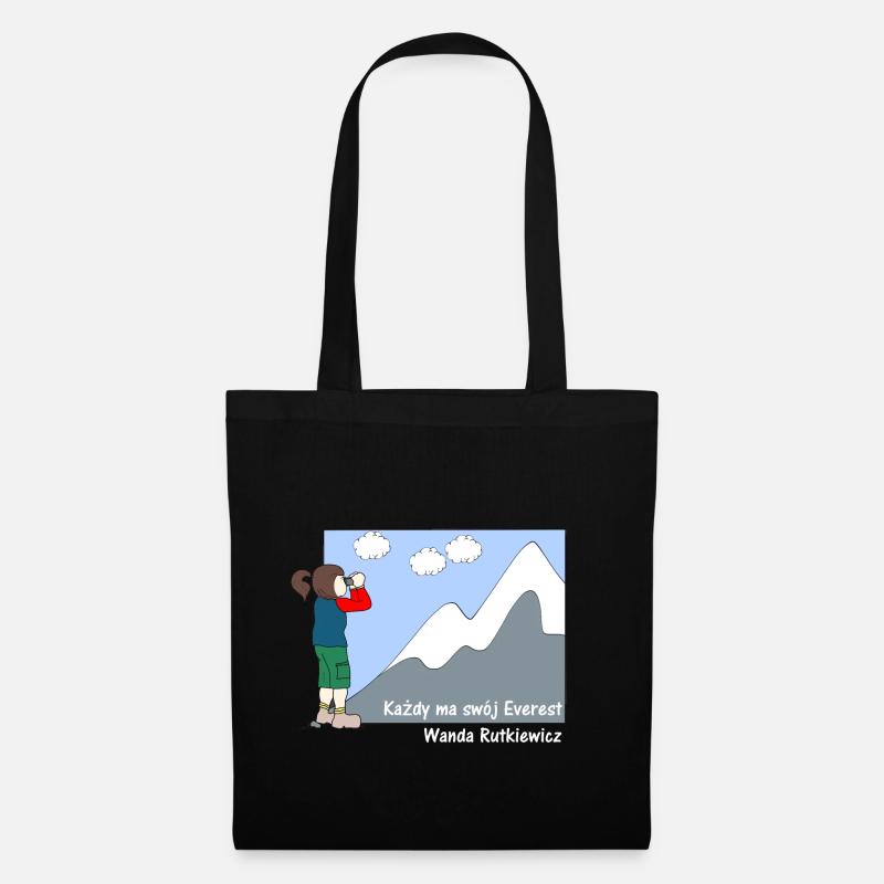 Wanda Rutkiewicz - Tote Bag - black