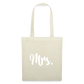 Mrs. Newlywed - Stoffbeutel - Natur - Vorne