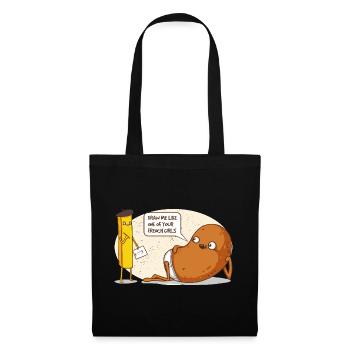 Potato - Tote Bag - black - Front