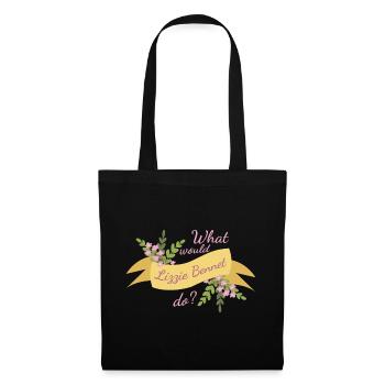 What Would Lizzie Bennet Do? II - Tote Bag - black - Front