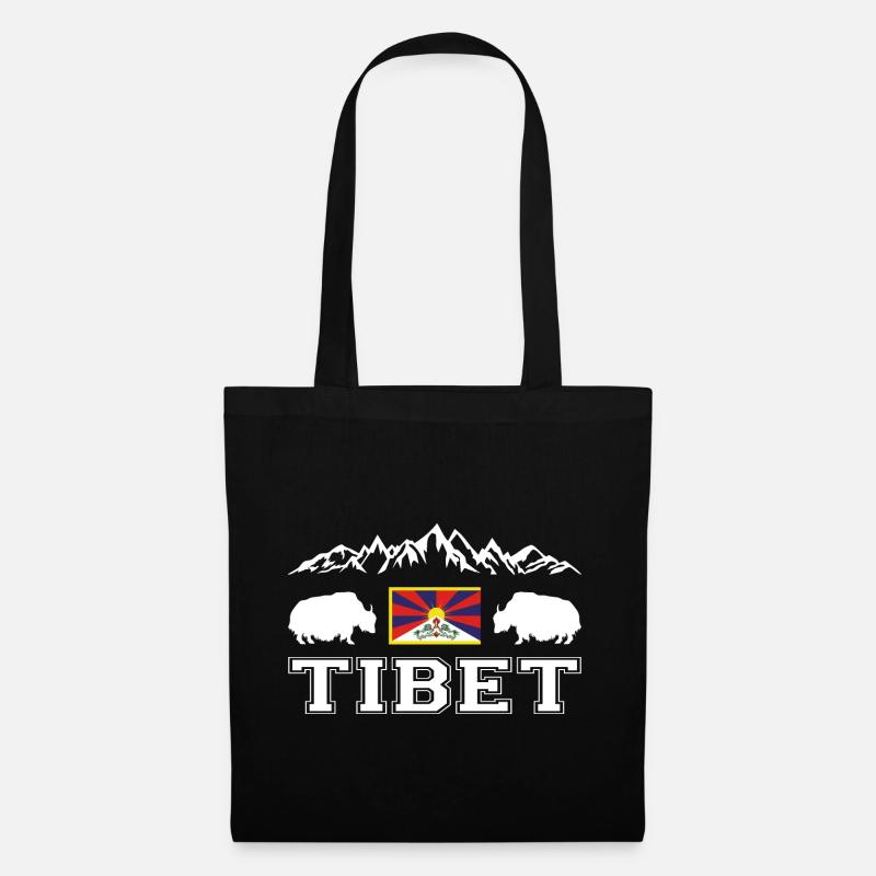 Tibet - Stoffbeutel - Schwarz