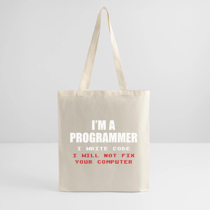 Programmeur Geek Programmeur Programmeur Informatique Codeur L Sac en tissu
