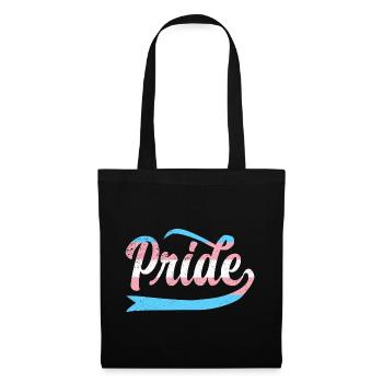 LGBT Rainbow Gay Pride Homo Lesbienne Gay - Sac en tissu - noir - Devant