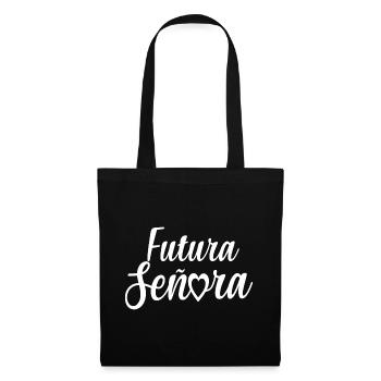 Futura Señora Engagement Bridal Shower Wedding - Tote Bag - black - Front