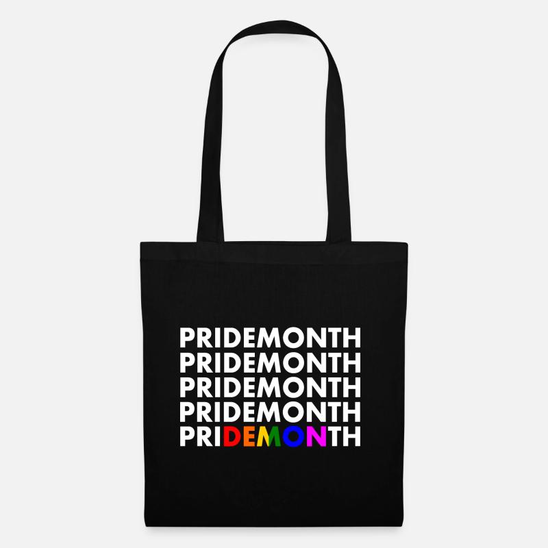 pride month demon - Stoffbeutel - Schwarz
