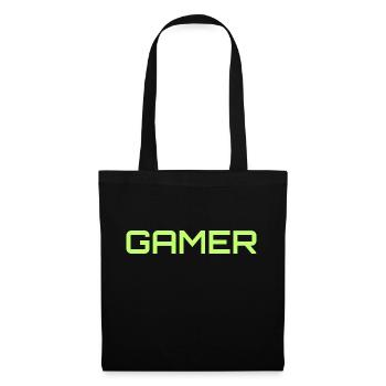 Gamer Green - Tote Bag - black - Front
