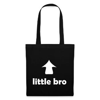 For the little brother - Tote Bag - black - Front