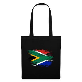 South Africa flag used - Tote Bag - black - Front