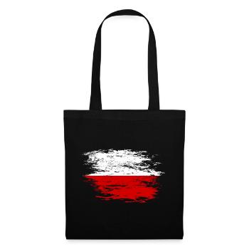 Poland flag used - Tote Bag - black - Front