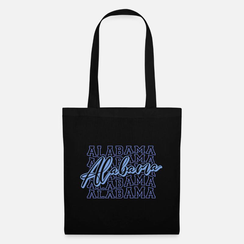 Alabama - Stoffbeutel - Schwarz