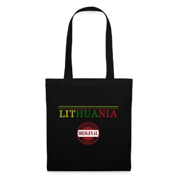Lithuanian pride, I love Lithuania - Tote Bag - black - Front