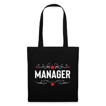Manager Profession - Tote Bag - black - Front