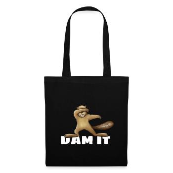 Dam it dabbender beaver dabbing cool gift - Tote Bag - black - Front