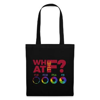 What The F? - Aperture exposure Photograph photographer - Tote Bag - black - Front