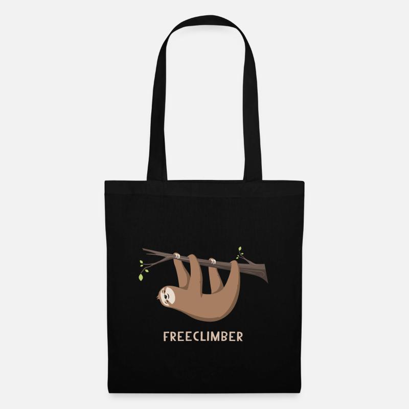 Sloth Sloth Fremclimber - Tote Bag - black