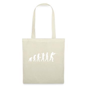 Schützenverein Sportschütze Sportschießen Geschenk - Stoffbeutel - Natur - Vorne