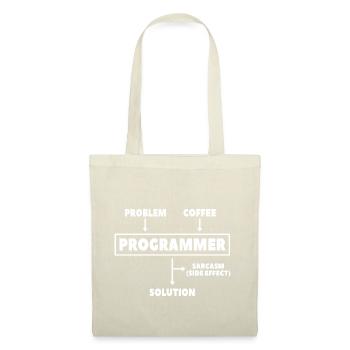 Coding Programmer Nerd Computer Science Coffee - Tote Bag - nature - Front