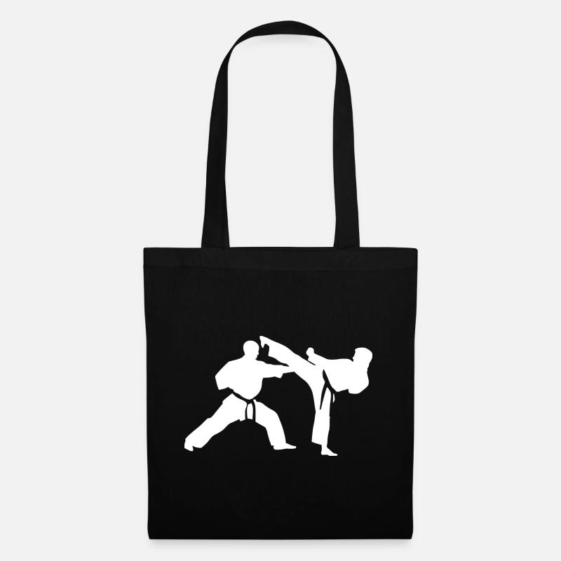 Karate - Stoffbeutel - Schwarz