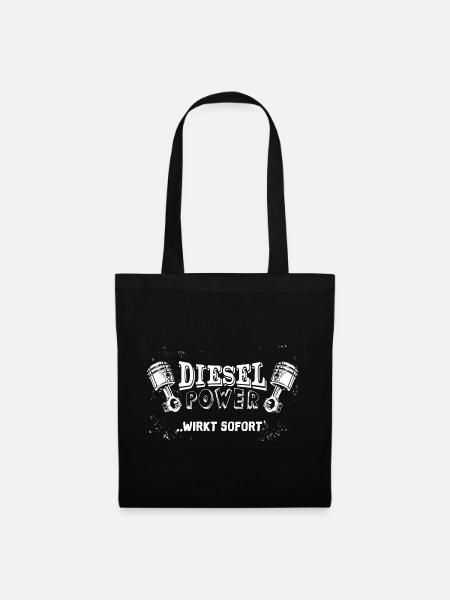 DIESEL POWER - Stoffbeutel - Schwarz
