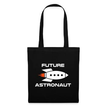 Future astronaut (Raumschiff) - Stoffbeutel - Schwarz - Vorne