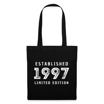 CRÉATION EN ÉDITION LIMITÉE EN 1997 - Sac en tissu - noir - Devant
