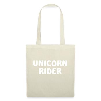 Unicorn Rider - Tote Bag - nature - Front