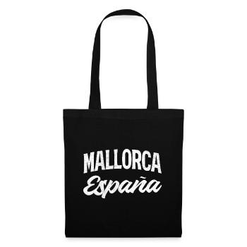 Mallorca Spanien Retro Flair - Stoffbeutel - Schwarz - Vorne