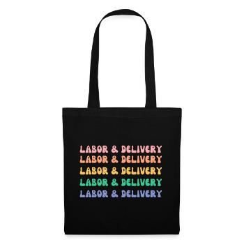 Labor and delivery nurse - Tote Bag - black - Front
