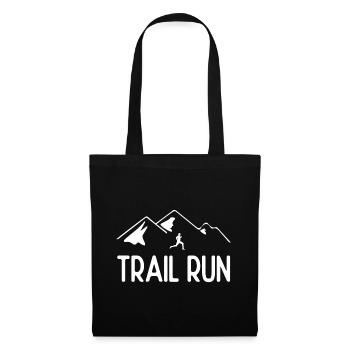 Trail Run - Tote Bag - black - Front