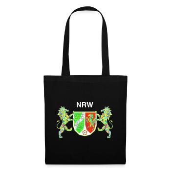 NRW Team Symbol - Stoffbeutel - Schwarz - Vorne