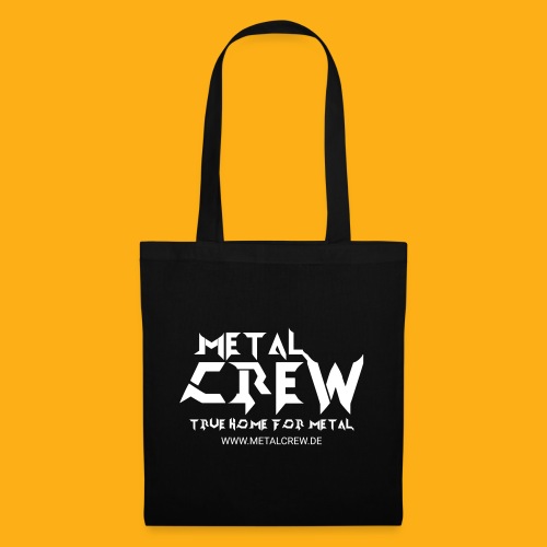 MetalCrew Logo White DE - Stoffbeutel