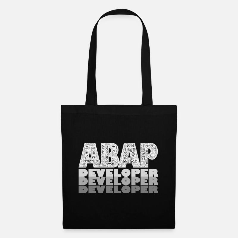 ABAP Developer - Stoffbeutel - Schwarz