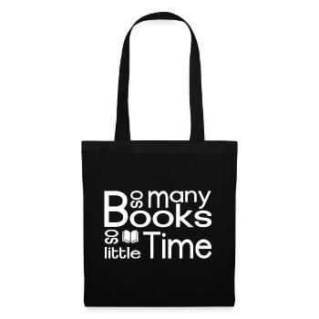 So many books, so little time - Tote Bag - black - Front