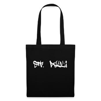 SAINT-PAULI - Sac en tissu - noir - Devant