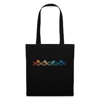 the Tractor is in my DNA - Tote Bag - black - Front