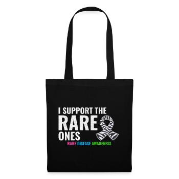 Soutien aux maladies rares : renforcer la sensibilisation - Sac en tissu - noir - Devant
