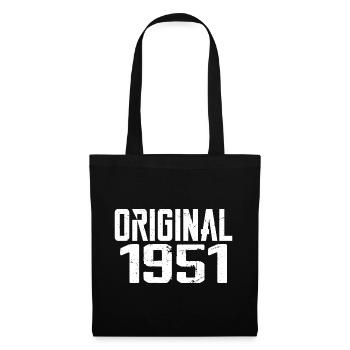 1951 Vintage Retro Anniversary Gift 1951 - Tote Bag - black - Front