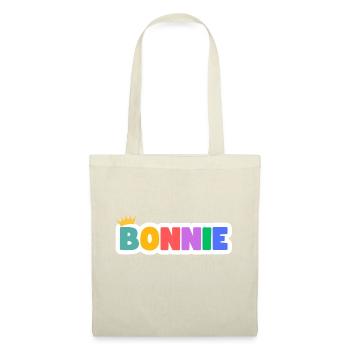 Bonnie! Personalisierbar - Stoffbeutel - Natur - Vorne