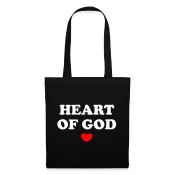 Heart Of God - Stoffbeutel - Schwarz - Vorne