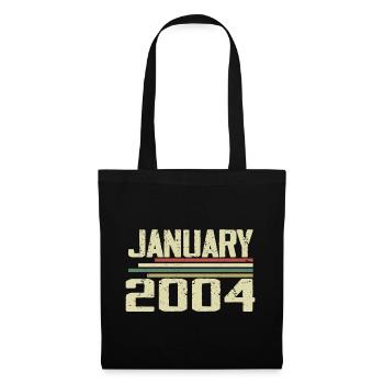 January 2004 - Birthday Gift January 2004 - Tote Bag - black - Front