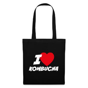 I love kombucha - Tote Bag - black - Front