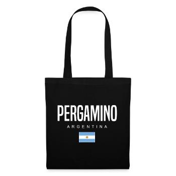 Pergamino Argentine Argentine - Sac en tissu - noir - Devant