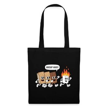 Spooky Smores Hiker Camper Halloween Camping - Stoffbeutel - Schwarz - Vorne