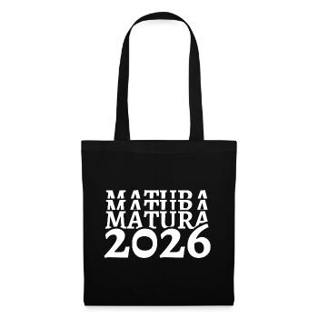 Matura 2026 End of school leaving certificate Gymnasium - Tote Bag - black - Front