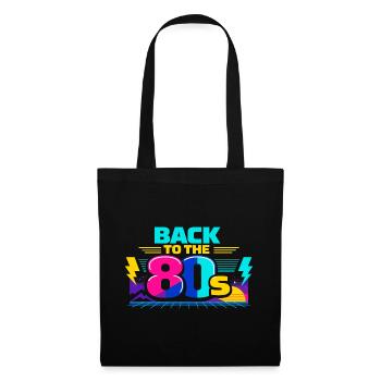 Back to the 80s Neon - Tote Bag - black - Front