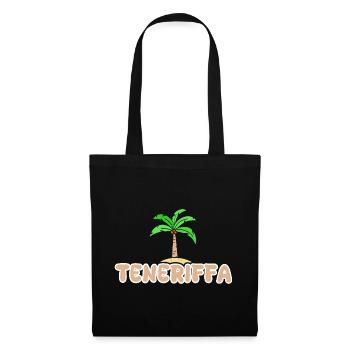 Holidays in Tenerife - Tote Bag - black - Front